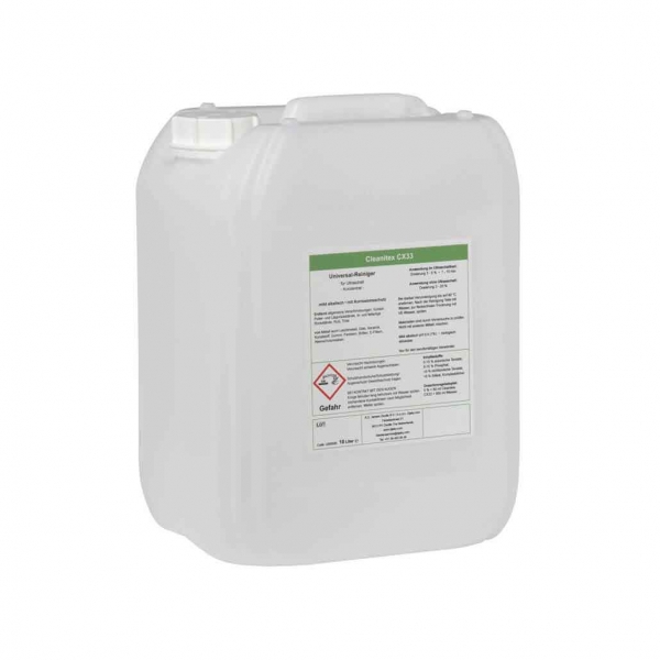 Cleanitex CX33 - 10 liter ultrasoon reiniger vloeistof