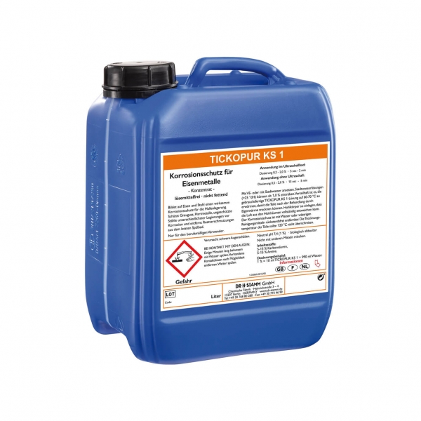 Tickopur KS1 - 5 Liter ultrasoon reiniger vloeistof