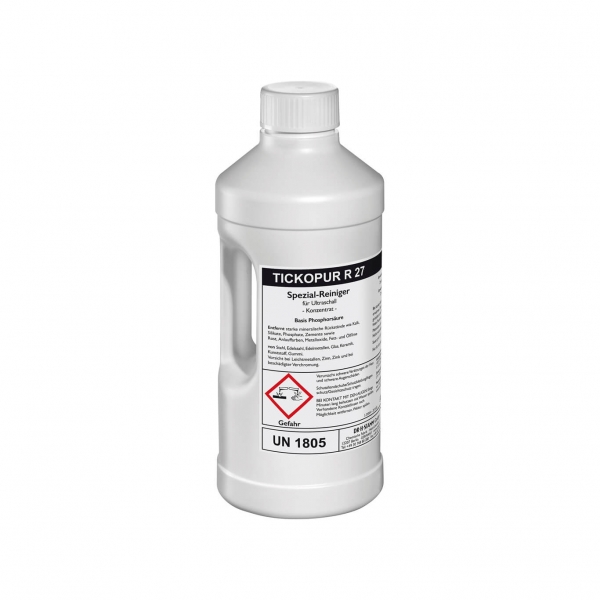 Tickopur R27 - 2 Liter ultrasoon reiniger vloeistof